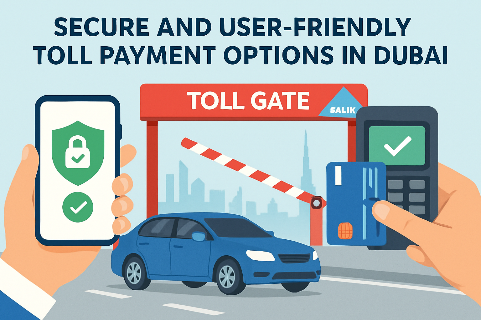 Secure and user-friendly toll payment options in Dubai